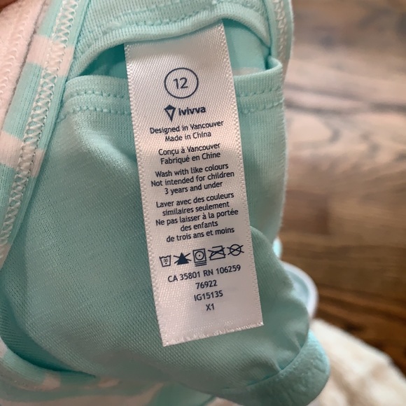 Lululemon Ivivva athletic tank size12 girls - Picture 5 of 6